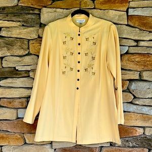 Women’s  Vintage Two Piece Suit by Conrad C Collection Size 10 Stretch